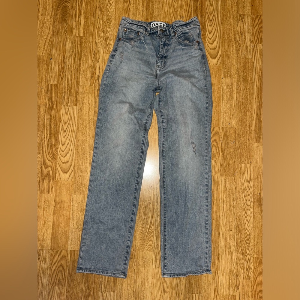 DAZE Denim High Waisted Blue Tough Love Jeans Size 26